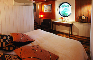 All staterooms have king or twin beds